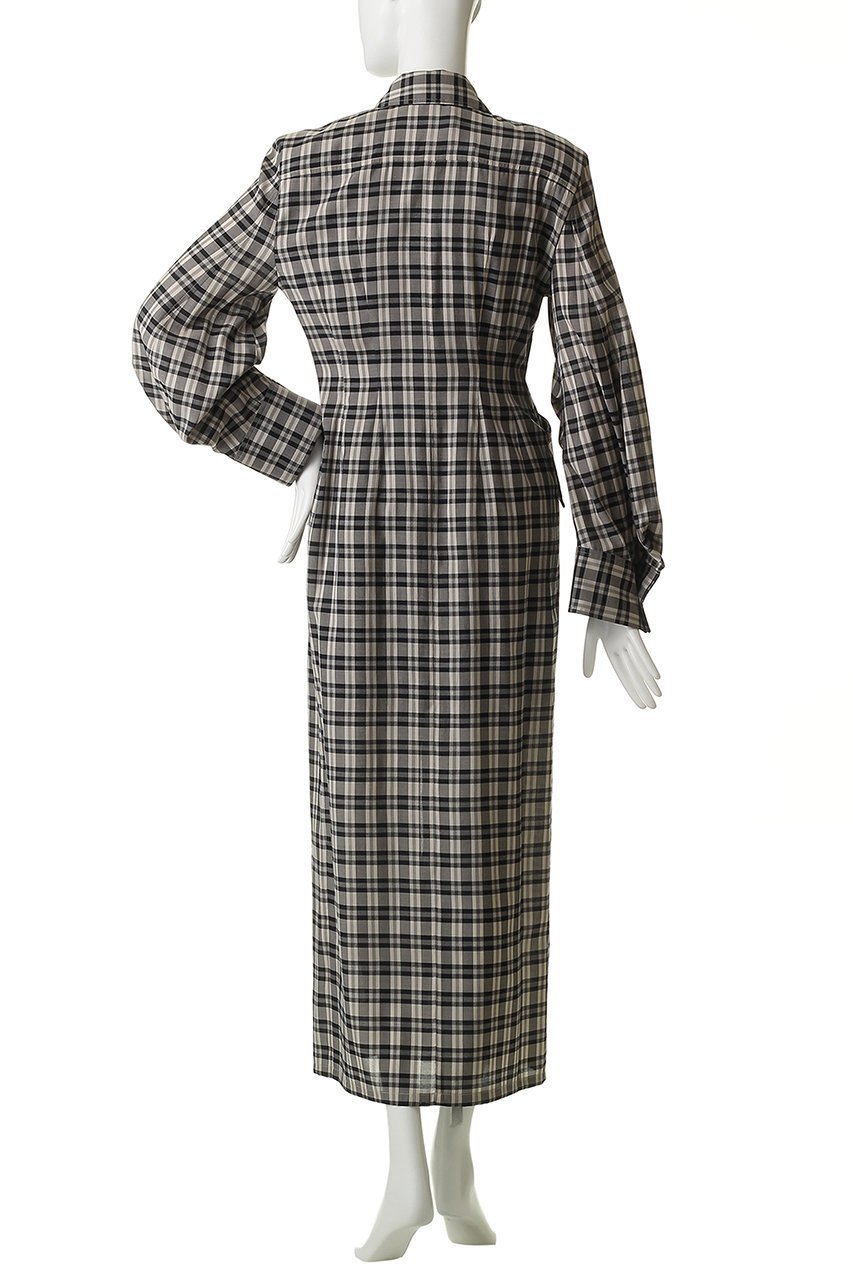 【クラネ/CLANE】のUP POCKET CHECK SHIRT ONEPIECE ワンピース 人気、トレンドファッション・服の通販 founy(ファニー) 　ファッション　Fashion　レディースファッション　Fashion for Women　ワンピース　Dresses　チュニック　Tunic Tops & Dresses　シェイプ　Shape, Slim Fit　チェック　Check, Plaid, Tartan　チュニック　Tunic, Long Top　フォルム　Silhouette, Form　ポケット　Pocket, Pocket Detail　ロング　Long, Long-Length　other-4|ID: prp329100004921848 ipo3291000000036929161