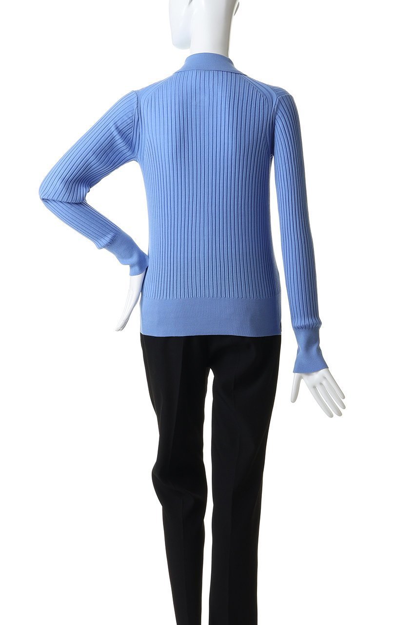 【イレーヴ/YLEVE】のウール シルク カシミア リブ ニット ポロ 人気、トレンドファッション・服の通販 founy(ファニー) 　ファッション　Fashion　レディースファッション　Fashion for Women　トップス・カットソー　Cut & Sew Tops　ニット　Knit Tops & Sweaters　カジュアルプルオーバー・ニットトップス　Pullovers & Knit Tops / Casual Pullovers　シルク　Silk, 100% Silk　バランス　Balance, Style Balance　ワイドリブ　Wide Rib, Wide Ribbed Knit　other-4|ID: prp329100004921886 ipo3291000000036959237