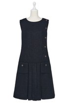 【デイジーリン/DAISY LIN】のWashable Tweed Dress “Parisienne” 人気、トレンドファッション・服の通販 founy(ファニー) ファッション Fashion レディースファッション Fashion for Women ワンピース Dresses フォーマル・パーティードレス・結婚式用ドレス Elegant & Casual Dresses チュニック Tunic Tops & Dresses アシンメトリー Asymmetrical Style エレガント 上品 Elegant 洗える Machine Washable クラシカル Classical, Vintage-Inspired 切替 Switching, Contrast Panel シェイプ Shape, Slim Fit ストレッチ Stretch, Stretchy Fabric タイツ Tights, Legwear チュニック Tunic, Long Top 定番 Standard, Basic Item 人気 Popular, Best Seller バランス Balance, Style Balance モダン Modern, Contemporary ロング Long, Long-Length thumbnail ネイビー|ID: prp329100004921893 ipo3291000000036929686