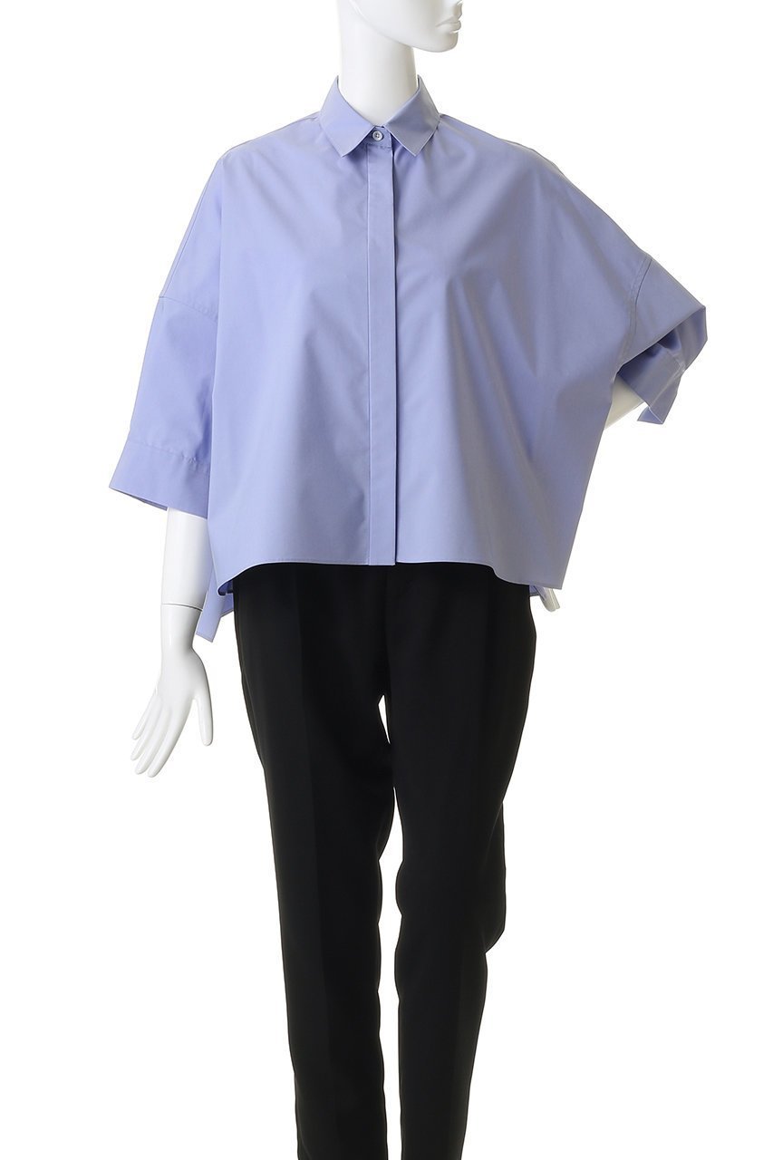 【マッキントッシュ/MACKINTOSH】のWHITELEY 7分袖シャツ 人気、トレンドファッション・服の通販 founy(ファニー) 　ファッション　Fashion　レディースファッション　Fashion for Women　トップス・カットソー　Cut & Sew Tops　シャツ・ブラウス・オフィスカジュアル　Elegant Blouses & Button-Ups　ショート　Short, Short Length　スリーブ　Sleeve, Long Sleeve / Short Sleeve　フォルム　Silhouette, Form　エレガント 上品　Elegant　other-2|ID: prp329100004921909 ipo3291000000036929811