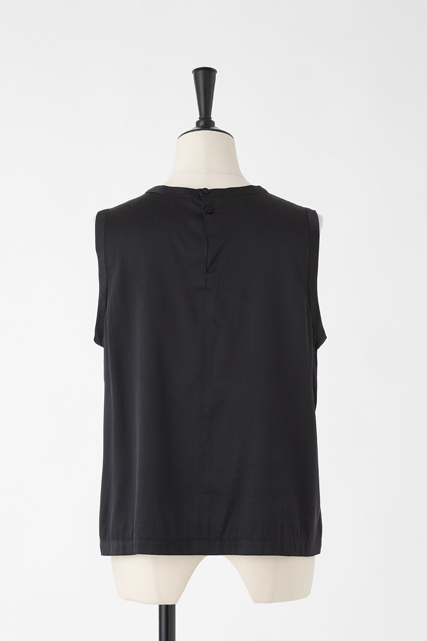 【オーヴィル/EAUVIRE】のウォッシャブルシルクノースリーブブラウス 人気、トレンドファッション・服の通販 founy(ファニー) 　ファッション　Fashion　レディースファッション　Fashion for Women　トップス・カットソー　Cut & Sew Tops　キャミソール&ノースリーブ　Camisoles & Sleeveless Tops　シャツ・ブラウス・オフィスカジュアル　Elegant Blouses & Button-Ups　ウォッシャブル　Machine Washable　シンプル　Simple, Minimal　ジャケット　Jacket, Outerwear　ストレッチ　Stretch, Stretchy Fabric　ノースリーブ　Sleeveless, No-Sleeve　エレガント 上品　Elegant　人気　Popular, Best Seller　定番　Standard, Basic Item　other-3|ID: prp329100004921913 ipo3291000000036929885