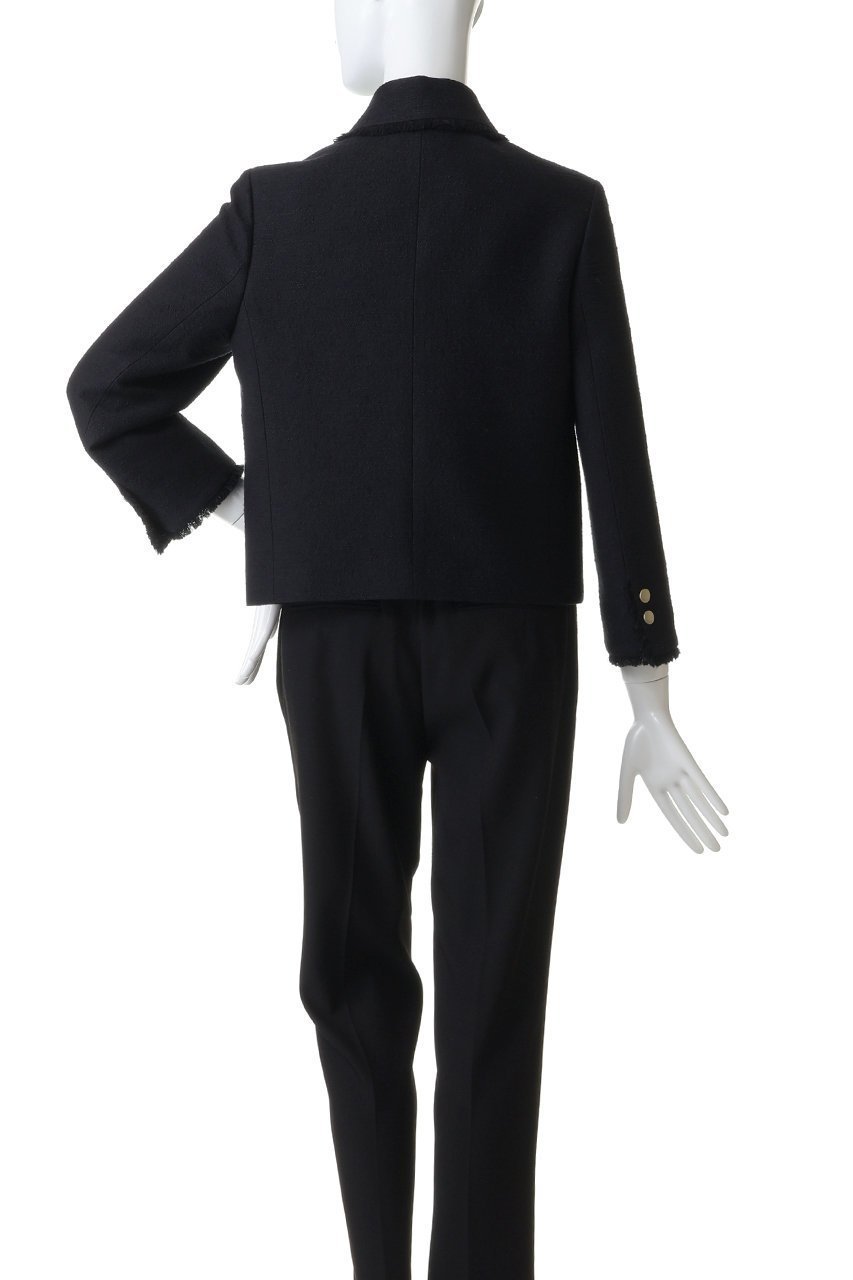 【エブール/ebure】のブークレツイード コンパクトジャケット 人気、トレンドファッション・服の通販 founy(ファニー) 　ファッション　Fashion　レディースファッション　Fashion for Women　アウター　Coat / Outerwear Collection　レディースジャケット・軽アウター　Jackets　おすすめ　Recommended / Our Picks　コンパクト　Compact, Small Size　ショート　Short, Short Length　ジャカード／ジャガード　Jacquard, Woven Pattern　ジャケット　Jacket, Outerwear　セットアップ　Set-Up, Coordinated Outfit　ツイード　Twill, Twill Weave　デニム　Denim, Jeans Material　バランス　Balance, Style Balance　other-4|ID: prp329100004921923 ipo3291000000036929996