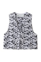 【ティッカ/TICCA】のフラワーレースベスト 人気、トレンドファッション・服の通販 founy(ファニー) ファッション Fashion レディースファッション Fashion for Women アウター Coat / Outerwear Collection レディースジャケット・軽アウター Jackets カットソー Cut and Sewn Top ジャケット Jacket, Outerwear フロント Front, Front Design ベスト Vest, Waistcoat リボン Ribbon, Bow thumbnail ホワイト×ネイビー|ID: prp329100004921928 ipo3291000000036930026