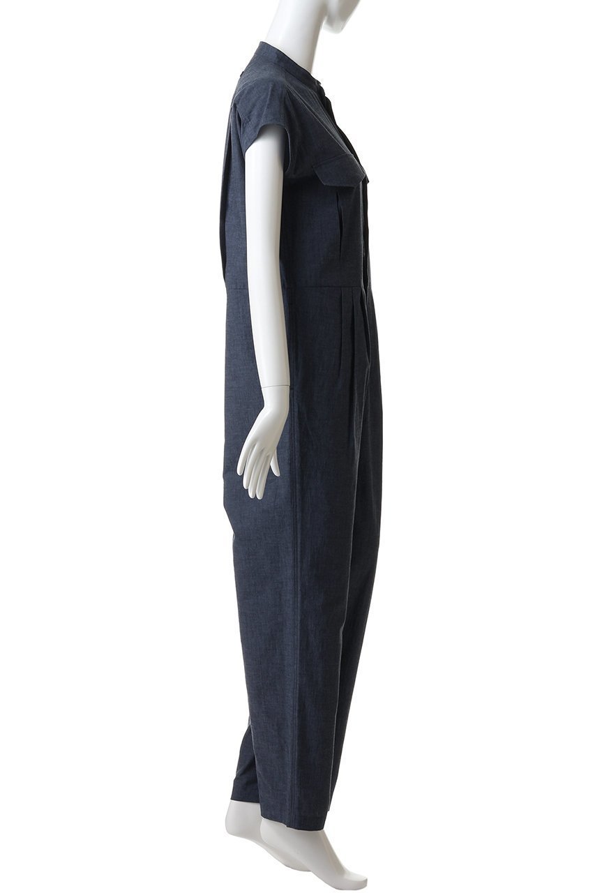 【ティッカ/TICCA】のニアデニムコンビネゾン 人気、トレンドファッション・服の通販 founy(ファニー) 　ファッション　Fashion　レディースファッション　Fashion for Women　パンツ　Pants & Trousers　コンビネゾン　Jumpsuit, All-in-One　シンプル　Simple, Minimal　デニム　Denim, Jeans Material　バランス　Balance, Style Balance　ポケット　Pocket, Pocket Detail　モダン　Modern, Contemporary　リラックス　Relax, Relaxed Fit　other-3|ID: prp329100004921932 ipo3291000000036930052