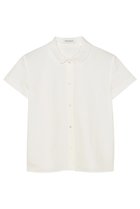 【マディソンブルー/MADISONBLUE】のROUND COLLAR H/S SH EMBROIDERY C/LI 刺繍シャツ 人気、トレンドファッション・服の通販 founy(ファニー) ファッション Fashion レディースファッション Fashion for Women トップス・カットソー Cut & Sew Tops シャツ・ブラウス・オフィスカジュアル Elegant Blouses & Button-Ups クラシック Classic, Timeless Style コンパクト Compact, Small Size ショート Short, Short Length スリーブ Sleeve, Long Sleeve / Short Sleeve リネン Linen, Linen Fabric ワッシャー Washer, Crinkled Finish 再入荷 Restock / Back in Stock thumbnail ホワイト|ID: prp329100004921957 ipo3291000000036930232