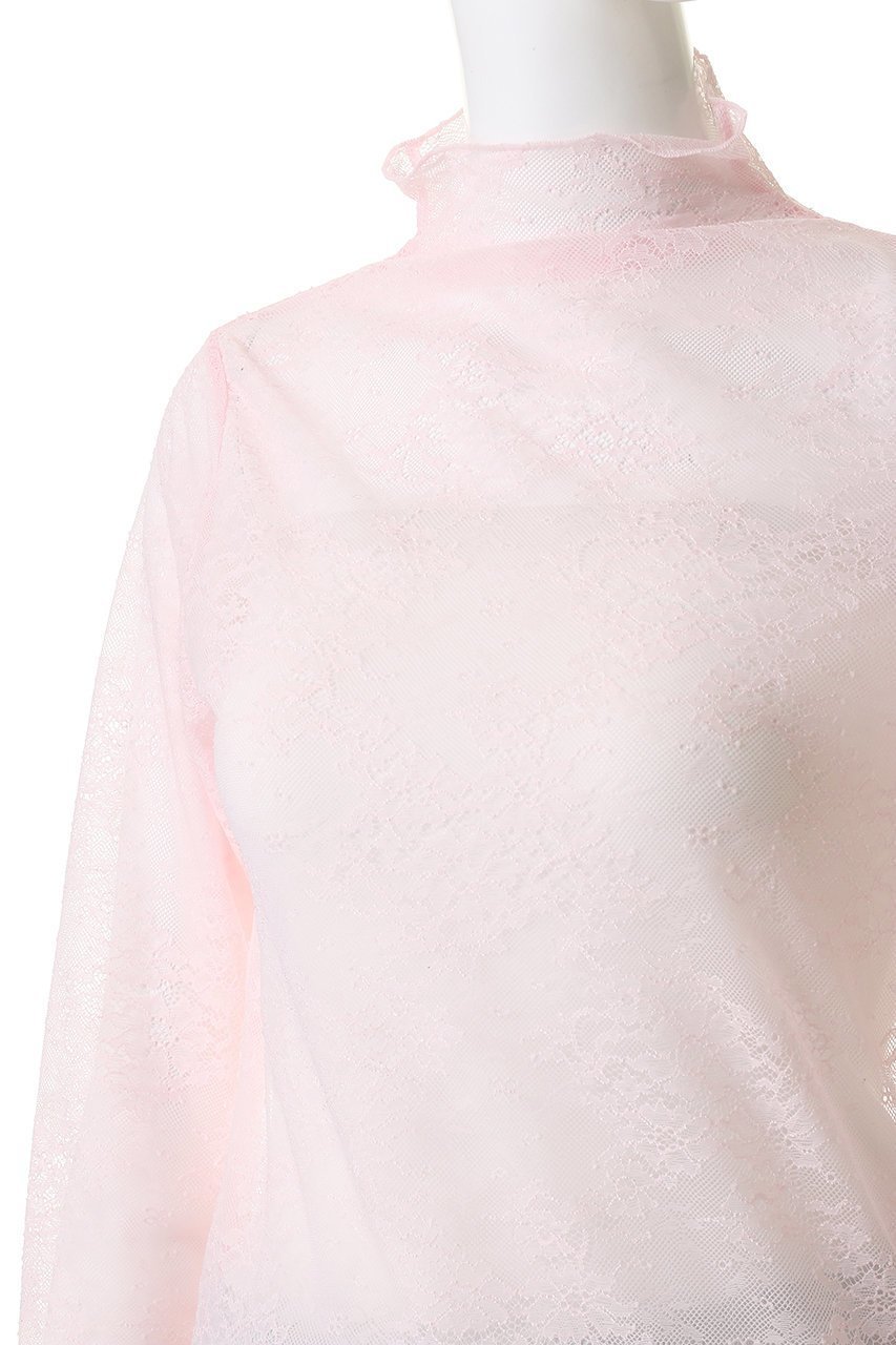 【ルール ロジェット/leur logette】のストレッチレースハイネックトップス 人気、トレンドファッション・服の通販 founy(ファニー) ファッション Fashion レディースファッション Fashion for Women トップス・カットソー Cut & Sew Tops シャツ・ブラウス・オフィスカジュアル Elegant Blouses & Button-Ups ロングTシャツ・Tシャツ Longline T-Shirts & Tees カットソー・ベーシックTシャツ Cut-and-Sewn Tops / Stretch Tees & Basics インナー Innerwear シンプル Simple, Minimal ストレッチ Stretch, Stretchy Fabric スリーブ Sleeve, Long Sleeve / Short Sleeve ハイネック High Neck, Mock Neck フィット Fit, Slim Fit フランス France, French レース Lace, Lace Fabric ロング Long, Long-Length other-5|ID: prp329100004921962 ipo3291000000036930295