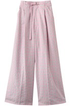 【メゾンスペシャル/MAISON SPECIAL】のCheck Wide Pants/チェックワイドパンツ 人気、トレンドファッション・服の通販 founy(ファニー) ファッション Fashion レディースファッション Fashion for Women パンツ Pants & Trousers クラシカル Classical, Vintage-Inspired ジャケット Jacket, Outerwear チェック Check, Plaid, Tartan モダン Modern, Contemporary リラックス Relax, Relaxed Fit ワイド Wide, Wide Fit 春 Spring thumbnail PNK(ピンク)|ID: prp329100004921966 ipo3291000000036930377