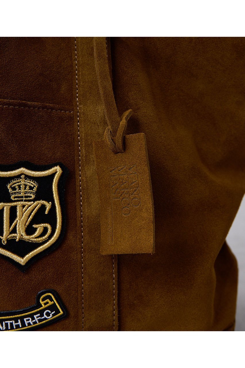 【ウィムガゼット/Whim Gazette】の【MARCO MASI】スエードワッペントート 人気、トレンドファッション・服の通販 founy(ファニー) 　ファッション　Fashion　レディースファッション　Fashion for Women　バッグ　Bags　イタリア　Italy　クラッチ　Clutch, Clutch Bag　シンプル　Simple, Minimal　なめらか　Smooth, Silky Texture　別注　Limited Edition, Custom Order　ミラノ　Milano Style, Italian-Inspired　ループ　Loop, Loop Knit　other-8|ID: prp329100004921972 ipo3291000000036930466