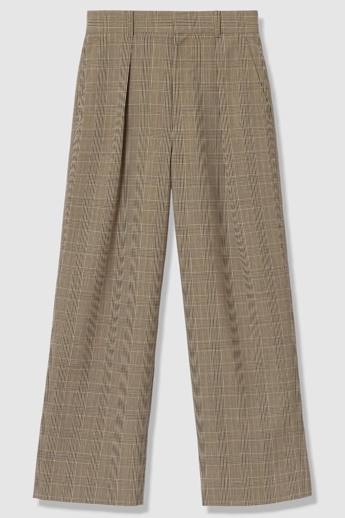 【アルアバイル/allureville】のディープタックチェックパンツ インテリア・キッズ・メンズ・レディースファッション・服の通販 founy(ファニー) https://founy.com/ ファッション Fashion レディースファッション Fashion for Women パンツ Pants & Trousers クール Cool, Chic ジャケット Jacket, Outerwear スラックス Slacks, Dress Pants セットアップ Set-Up, Coordinated Outfit チェック Check, Plaid, Tartan バランス Balance, Style Balance ボトム Bottoms, Lower Wear モダン Modern, Contemporary |ID: prp329100004921984 ipo3291000000036930641