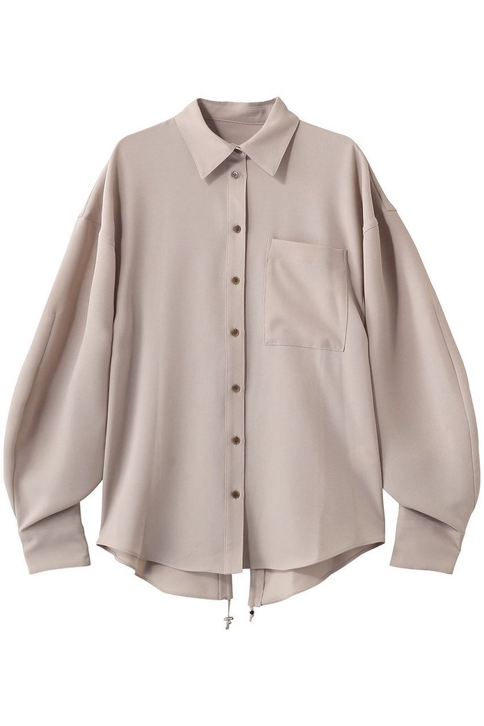 【スタニングルアー/STUNNING LURE】のバックドロストシャツ インテリア・キッズ・メンズ・レディースファッション・服の通販 founy(ファウニー) https://founy.com/ ファッション Fashion レディースファッション Fashion for Women トップス・カットソー Cut & Sew Tops シャツ・ブラウス・オフィスカジュアル Elegant Blouses & Button-Ups バッグ Bags インナー Innerwear シンプル Simple, Minimal スリーブ Sleeve, Long Sleeve / Short Sleeve ドローストリング Drawstring, Pull Cord フロント Front, Front Design レース Lace, Lace Fabric ロング Long, Long-Length |ID: prp329100004922012 ipo3291000000036930997