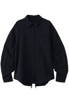 【スタニングルアー/STUNNING LURE】のバックドロストシャツ 人気、トレンドファッション・服の通販 founy(ファニー) ファッション Fashion レディースファッション Fashion for Women トップス・カットソー Cut & Sew Tops シャツ・ブラウス・オフィスカジュアル Elegant Blouses & Button-Ups バッグ Bags インナー Innerwear シンプル Simple, Minimal スリーブ Sleeve, Long Sleeve / Short Sleeve ドローストリング Drawstring, Pull Cord フロント Front, Front Design レース Lace, Lace Fabric ロング Long, Long-Length thumbnail ネイビー|ID: prp329100004922012 ipo3291000000036931003