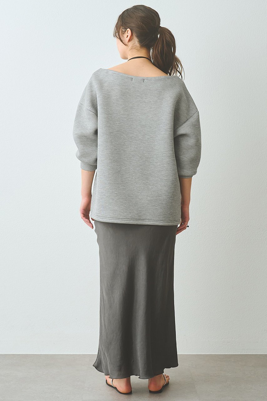 【ウィムガゼット/Whim Gazette】のオフショルダンボールプルオーバー 人気、トレンドファッション・服の通販 founy(ファニー) 　ファッション　Fashion　レディースファッション　Fashion for Women　トップス・カットソー　Cut & Sew Tops　シャツ・ブラウス・オフィスカジュアル　Elegant Blouses & Button-Ups　ロングTシャツ・Tシャツ　Longline T-Shirts & Tees　カジュアルプルオーバー・ニットトップス　Pullovers & Knit Tops / Casual Pullovers　カットソー・ベーシックTシャツ　Cut-and-Sewn Tops / Stretch Tees & Basics　スリーブ　Sleeve, Long Sleeve / Short Sleeve　フォルム　Silhouette, Form　ロング　Long, Long-Length　other-4|ID: prp329100004922022 ipo3291000000036931121