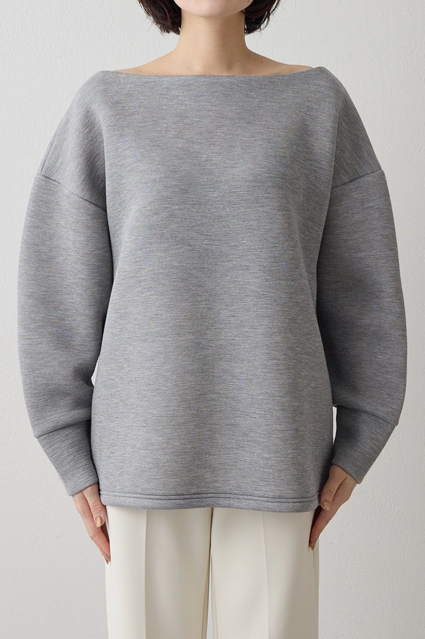 【ウィムガゼット/Whim Gazette】のオフショルダンボールプルオーバー 人気、トレンドファッション・服の通販 founy(ファニー) 　ファッション　Fashion　レディースファッション　Fashion for Women　トップス・カットソー　Cut & Sew Tops　シャツ・ブラウス・オフィスカジュアル　Elegant Blouses & Button-Ups　ロングTシャツ・Tシャツ　Longline T-Shirts & Tees　カジュアルプルオーバー・ニットトップス　Pullovers & Knit Tops / Casual Pullovers　カットソー・ベーシックTシャツ　Cut-and-Sewn Tops / Stretch Tees & Basics　スリーブ　Sleeve, Long Sleeve / Short Sleeve　フォルム　Silhouette, Form　ロング　Long, Long-Length　other-7|ID: prp329100004922022 ipo3291000000036931127