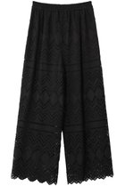 【ランバン オン ブルー/LANVIN en Bleu】のエンブロイダリーコットンレースパンツ 人気、トレンドファッション・服の通販 founy(ファニー) ファッション Fashion レディースファッション Fashion for Women パンツ Pants & Trousers コレクション Collection, Seasonal Line ショート Short, Short Length スラックス Slacks, Dress Pants セットアップ Set-Up, Coordinated Outfit デニム Denim, Jeans Material バランス Balance, Style Balance ラグジュアリー Luxury, Elegant リゾート Resort, Vacation Style リボン Ribbon, Bow レース Lace, Lace Fabric 夏 Summer thumbnail ブラック|ID: prp329100004922038 ipo3291000000036931238