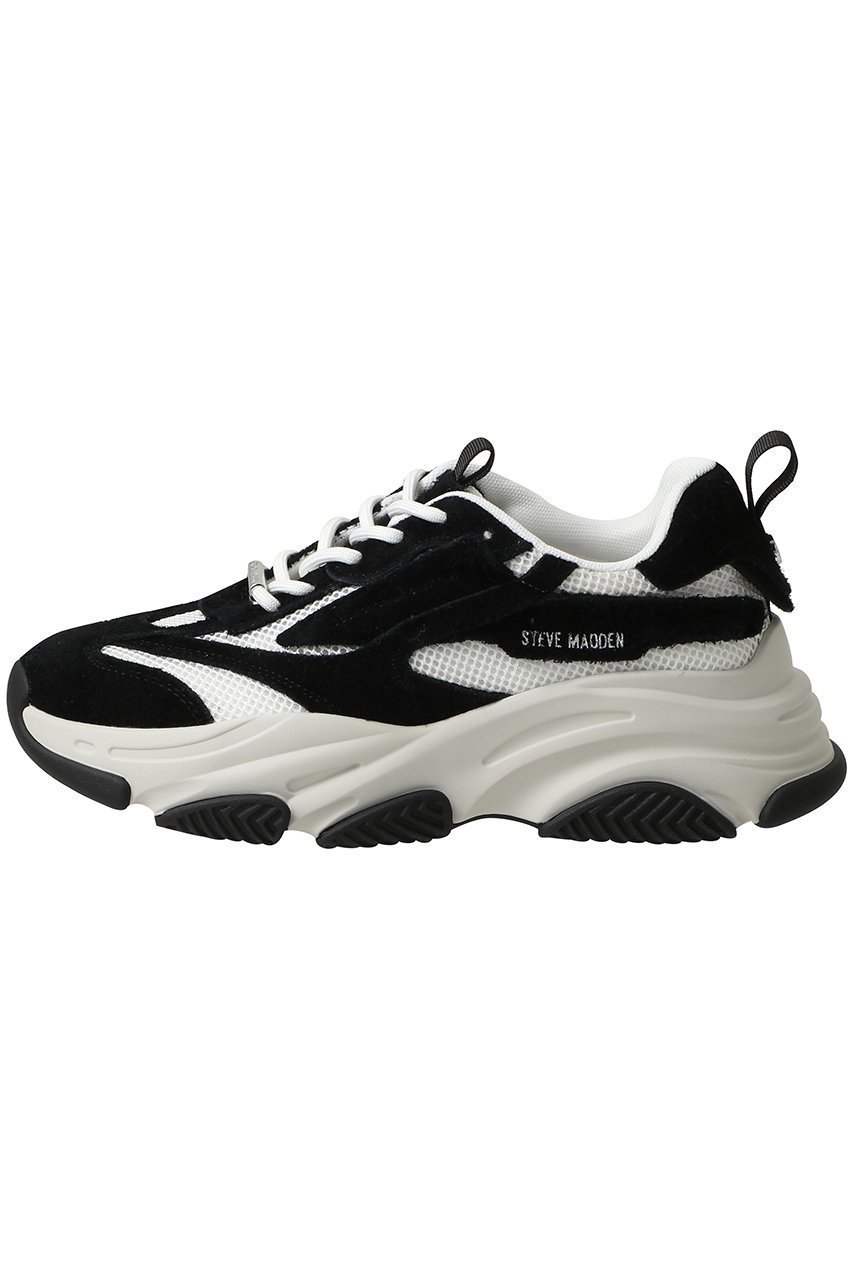 【セーブ ザ ダック/STEVE MADDEN / MEN】の【MEN】POSSES-H-XS ウェーブボリュームソールスニーカー 人気、トレンドファッション・服の通販 founy(ファニー) 　ファッション　Fashion　メンズファッション　Fashion for Men　シューズ・靴　Shoes　スニーカー / カジュアルにもスポーティにも　Sneakers & Trainers　クッション　Cushion, Throw Pillow　スニーカー　Sneakers, Trainers　モノトーン　Monotone, Black and White　軽量　Lightweight, Ultra Light　other-4|ID: prp329100004922050 ipo3291000000036931353