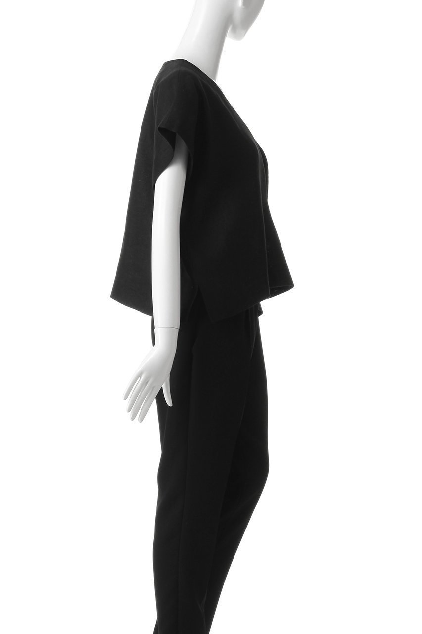 【サクラ/SACRA】のリネンディープVネックプルオーバー 人気、トレンドファッション・服の通販 founy(ファニー) 　ファッション　Fashion　レディースファッション　Fashion for Women　トップス・カットソー　Cut & Sew Tops　シャツ・ブラウス・オフィスカジュアル　Elegant Blouses & Button-Ups　カジュアルプルオーバー・ニットトップス　Pullovers & Knit Tops / Casual Pullovers　Vネックトップス　V-Neck Tops / V-Cut Neckline Shirts　クロップド　Cropped, Short Length　サマー　Summer, Summer Style　ショート　Short, Short Length　スリーブ　Sleeve, Long Sleeve / Short Sleeve　バランス　Balance, Style Balance　リネン　Linen, Linen Fabric　ワイド　Wide, Wide Fit　other-3|ID: prp329100004922084 ipo3291000000036931796