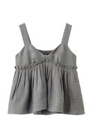 【エブール/ebure】のリネングレンチェック ショートキャミソール 人気、トレンドファッション・服の通販 founy(ファニー) ファッション Fashion レディースファッション Fashion for Women トップス・カットソー Cut & Sew Tops キャミソール&ノースリーブ Camisoles & Sleeveless Tops シャツ・ブラウス・オフィスカジュアル Elegant Blouses & Button-Ups イタリア Italy キャミソール Camisole, Spaghetti Strap Top ギャザー Gathered, Ruffled クール Cool, Chic ショート Short, Short Length ジャケット Jacket, Outerwear スタイリッシュ Stylish, Fashionable チェック Check, Plaid, Tartan デニム Denim, Jeans Material ノースリーブ Sleeveless, No-Sleeve マキシ Maxi, Full Length マニッシュ Mannish, Boyish リネン Linen, Linen Fabric エレガント 上品 Elegant 新作・新入荷 New Arrivals / New In 軽量 Lightweight, Ultra Light |ID:prp329100004922090