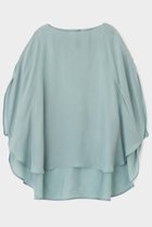 【ル フィル/LE PHIL】のキュプラツイルサークルブラウス 人気、トレンドファッション・服の通販 founy(ファニー) ファッション Fashion レディースファッション Fashion for Women トップス・カットソー Cut & Sew Tops シャツ・ブラウス・オフィスカジュアル Elegant Blouses & Button-Ups キュプラ Cupro, Eco Fabric ショート Short, Short Length シンプル Simple, Minimal スタンダード Standard, Basic スリーブ Sleeve, Long Sleeve / Short Sleeve ツイル Twist, Twisted Detail ドレープ Drape, Draping Fabric パターン Pattern, Design Print フォルム Silhouette, Form エレガント 上品 Elegant thumbnail ライトグリーン|ID: prp329100004922096 ipo3291000000036931893