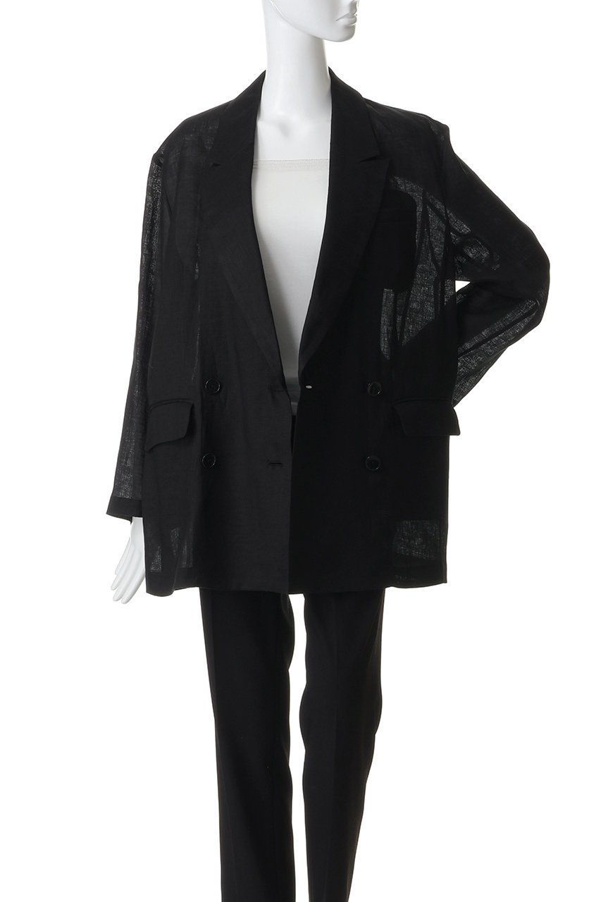 【サクラ/SACRA】のゼファーリネンジャケット 人気、トレンドファッション・服の通販 founy(ファニー) 　ファッション　Fashion　レディースファッション　Fashion for Women　アウター　Coat / Outerwear Collection　レディースジャケット・軽アウター　Jackets　ジャケット　Jacket, Outerwear　フレンチ　French, French Style　マニッシュ　Mannish, Boyish　リネン　Linen, Linen Fabric　リュクス　Luxury, Elegant, High-End, Chic　エレガント 上品　Elegant　other-7|ID: prp329100004922098 ipo3291000000036931919