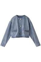 【サードマガジン/THIRD MAGAZINE】のノーカラーデニムジャケット 人気、トレンドファッション・服の通販 founy(ファニー) ファッション Fashion レディースファッション Fashion for Women アウター Coat / Outerwear Collection レディースジャケット・軽アウター Jackets デニムジャケット / カジュアルアウター Denim Jackets ジャケット Jacket, Outerwear デニム Denim, Jeans Material ポケット Pocket, Pocket Detail |ID:prp329100004922102