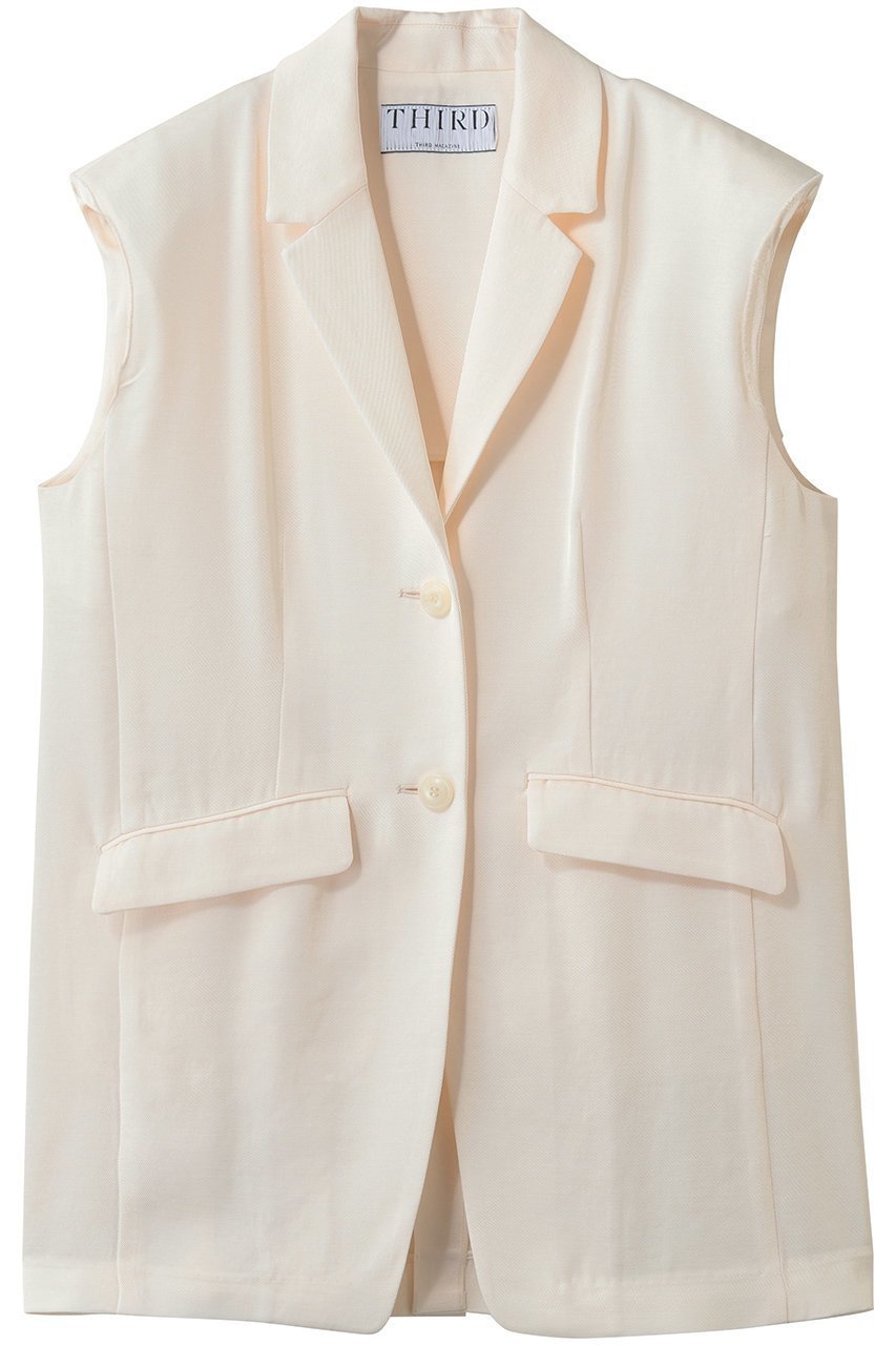 【サードマガジン/THIRD MAGAZINE】のツイルロングジレ 人気、トレンドファッション・服の通販 founy(ファニー) 　ファッション　Fashion　レディースファッション　Fashion for Women　アウター　Coat / Outerwear Collection　レディースジャケット・軽アウター　Jackets　おすすめ　Recommended / Our Picks　ショルダー　Shoulder, Shoulder Strap　ジャケット　Jacket, Outerwear　セットアップ　Set-Up, Coordinated Outfit　ツイル　Twist, Twisted Detail　デニム　Denim, Jeans Material　ベスト　Vest, Waistcoat　 other-1|ID: prp329100004922109 ipo3291000000036932003