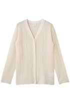 【マノフ/MANOF】のSHEER RIB CARDIGANトップス 人気、トレンドファッション・服の通販 founy(ファニー) ファッション Fashion レディースファッション Fashion for Women トップス・カットソー Cut & Sew Tops ニット Knit Tops & Sweaters カーディガン・羽織り Layered Style Cardigans カーディガン Cardigan, Knitwear キャミソール Camisole, Spaghetti Strap Top シアー Sheer, See-Through トレンド Trend, Trending Now リゾート Resort, Vacation Style エレガント 上品 Elegant thumbnail IVORY|ID: prp329100004922114 ipo3291000000036932063