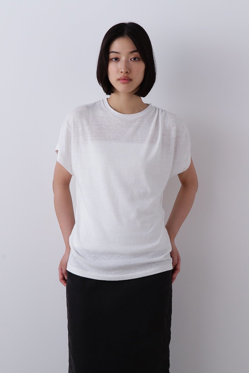 【イレーヴ/YLEVE】のテンセルコットン SLUB YARN JERSEY ノースリーブ プルオーバー 人気、トレンドファッション・服の通販 founy(ファニー) 　ファッション　Fashion　レディースファッション　Fashion for Women　トップス・カットソー　Cut & Sew Tops　ニット　Knit Tops & Sweaters　キャミソール&ノースリーブ　Camisoles & Sleeveless Tops　カジュアルプルオーバー・ニットトップス　Pullovers & Knit Tops / Casual Pullovers　アシンメトリー　Asymmetrical Style　ノースリーブ　Sleeveless, No-Sleeve　ヴィンテージ　Vintage Style　夏　Summer　春　Spring　S/S・春夏　SS, Spring/Summer, Warm Season　other-7|ID: prp329100004922115 ipo3291000000036932091