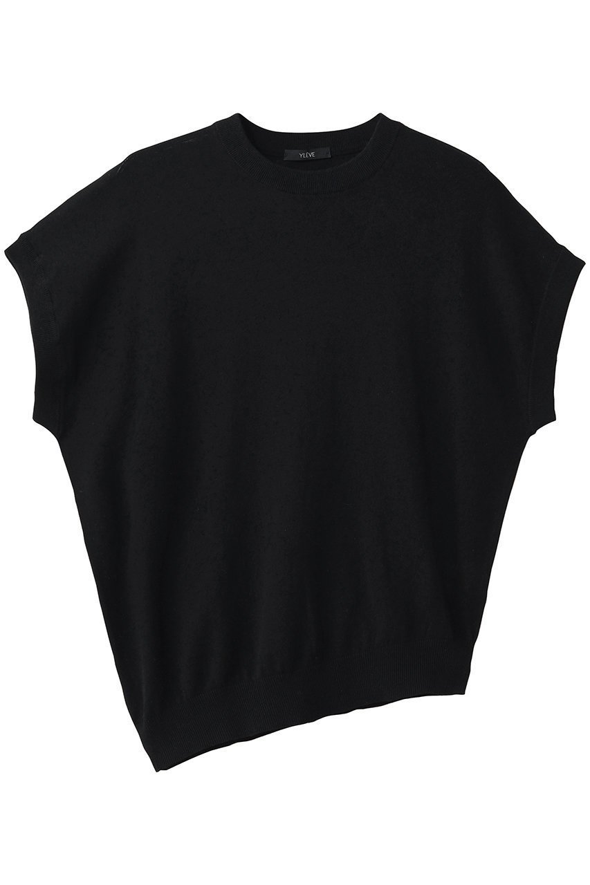 【イレーヴ/YLEVE】のコットン リネン ニット アシンメトリー プルオーバー 人気、トレンドファッション・服の通販 founy(ファニー) ファッション Fashion レディースファッション Fashion for Women トップス・カットソー Cut & Sew Tops ニット Knit Tops & Sweaters カジュアルプルオーバー・ニットトップス Pullovers & Knit Tops / Casual Pullovers なめらか Smooth, Silky Texture アシンメトリー Asymmetrical Style シアー Sheer, See-Through シンプル Simple, Minimal リネン Linen, Linen Fabric ロング Long, Long-Length other-1|ID: prp329100004922117 ipo3291000000036932094