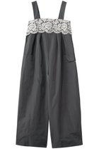 【エブール/ebure】のシルキータフタ フレンチレースサロペット グレー|ID: prp329100004922123 ipo3291000000036932166