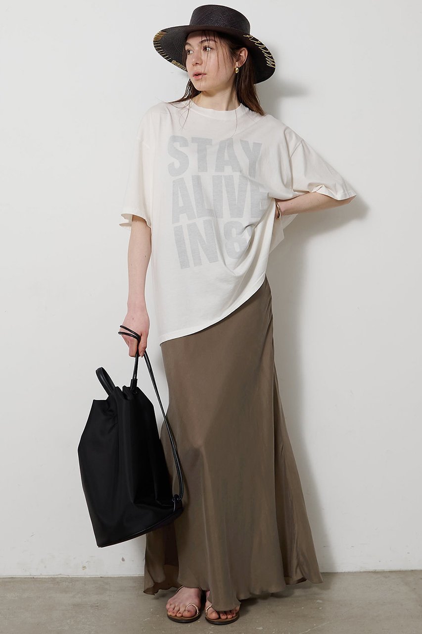 【ウィムガゼット/Whim Gazette】のキュプラフィブリルフレアスカート 人気、トレンドファッション・服の通販 founy(ファニー) 　ファッション　Fashion　レディースファッション　Fashion for Women　スカート　Skirts　Aライン・フレアスカート　A-Line & Flared Skirts　ロングスカート　Long Skirts / Maxi & Midi Skirts　おすすめ　Recommended / Our Picks　キュプラ　Cupro, Eco Fabric　セットアップ　Set-Up, Coordinated Outfit　ツイル　Twist, Twisted Detail　フレア　Flare, Flared　マーメイド　Mermaid, Fishtail Silhouette　ロング　Long, Long-Length　エレガント 上品　Elegant　other-7|ID: prp329100004922140 ipo3291000000036932330