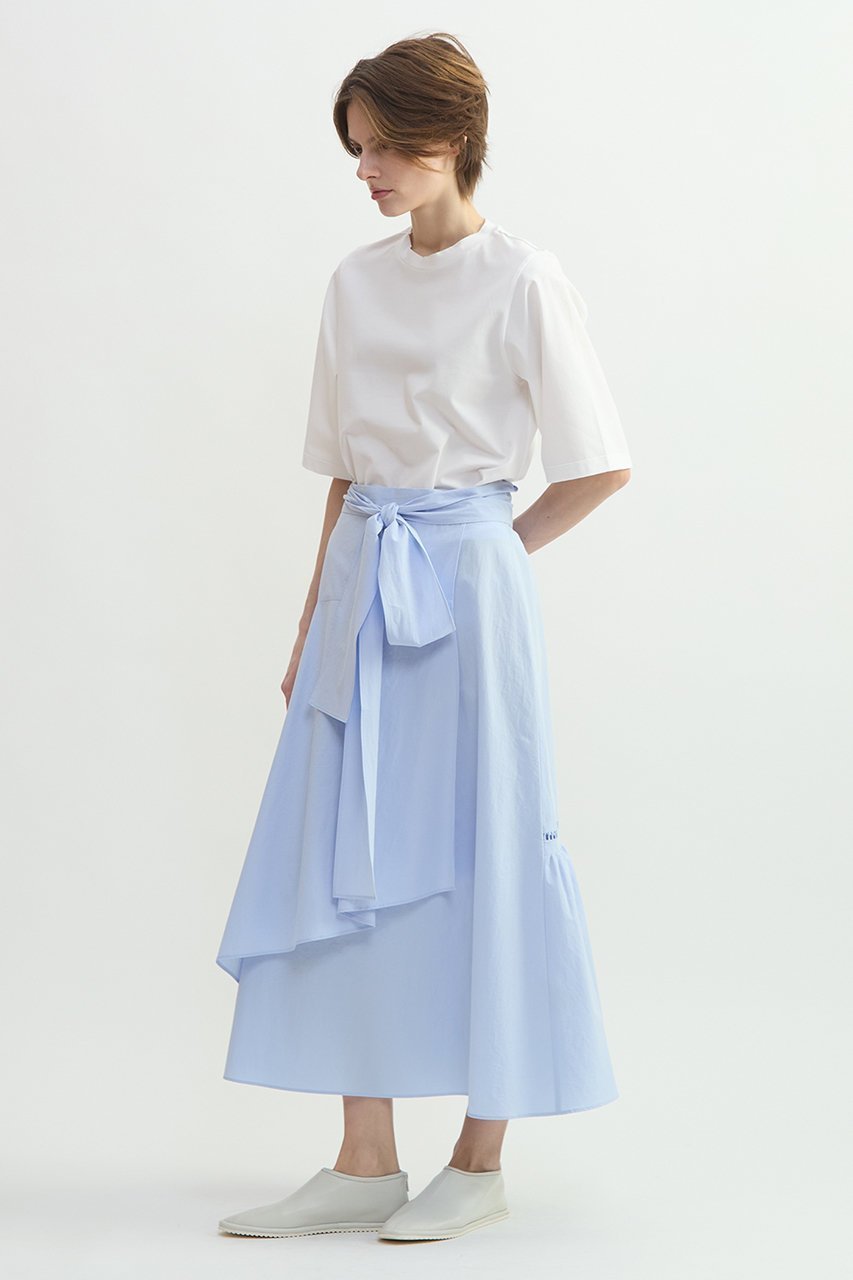 【プレインピープル/PLAIN PEOPLE】のオーガニックタイプライターラップ風スカート 人気、トレンドファッション・服の通販 founy(ファニー) 　ファッション　Fashion　レディースファッション　Fashion for Women　スカート　Skirts　ロングスカート　Long Skirts / Maxi & Midi Skirts　インド　Indian Textile　オーガニック　Organic Cotton　ギャザー　Gathered, Ruffled　タイプライター　Typewriter Fabric, Crisp Cotton　ラップ　Wrap, Wrap Design　レース　Lace, Lace Fabric　ロング　Long, Long-Length　other-4|ID: prp329100004922142 ipo3291000000036932340