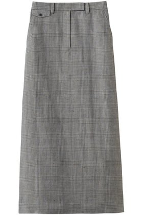 【エブール/ebure】 リネングレンチェック マキシスカート人気、トレンドファッション・服の通販 founy(ファニー) ファッション Fashion レディースファッション Fashion for Women スカート Skirts ロングスカート Long Skirts / Maxi & Midi Skirts イタリア Italy キャミソール Camisole, Spaghetti Strap Top ジャケット Jacket, Outerwear チェック Check, Plaid, Tartan マキシ Maxi, Full Length マニッシュ Mannish, Boyish リネン Linen, Linen Fabric ロング Long, Long-Length 再入荷 Restock / Back in Stock 軽量 Lightweight, Ultra Light |ID:prp329100004922143