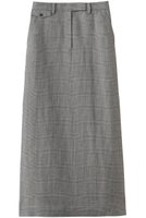 【エブール/ebure】のリネングレンチェック マキシスカート 人気、トレンドファッション・服の通販 founy(ファニー) ファッション Fashion レディースファッション Fashion for Women スカート Skirts ロングスカート Long Skirts / Maxi & Midi Skirts イタリア Italy キャミソール Camisole, Spaghetti Strap Top ジャケット Jacket, Outerwear チェック Check, Plaid, Tartan マキシ Maxi, Full Length マニッシュ Mannish, Boyish リネン Linen, Linen Fabric ロング Long, Long-Length 再入荷 Restock / Back in Stock 軽量 Lightweight, Ultra Light |ID:prp329100004922143