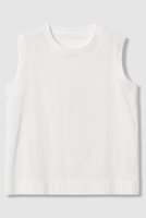 【アナイ/ANAYI】のコットン天竺ノースリレギュラー プルオーバー 人気、トレンドファッション・服の通販 founy(ファニー) ファッション Fashion レディースファッション Fashion for Women トップス・カットソー Cut & Sew Tops キャミソール&ノースリーブ Camisoles & Sleeveless Tops シャツ・ブラウス・オフィスカジュアル Elegant Blouses & Button-Ups ロングTシャツ・Tシャツ Longline T-Shirts & Tees カジュアルプルオーバー・ニットトップス Pullovers & Knit Tops / Casual Pullovers カットソー・ベーシックTシャツ Cut-and-Sewn Tops / Stretch Tees & Basics イタリア Italy キャミソール Camisole, Spaghetti Strap Top 巾着 Drawstring Bag, Kinchaku シンプル Simple, Minimal ジャケット Jacket, Outerwear タンク Tank Top, Sleeveless Top ドレープ Drape, Draping Fabric ノースリーブ Sleeveless, No-Sleeve バランス Balance, Style Balance ベーシック Basic, Essential リゾート Resort, Vacation Style 夏 Summer |ID:prp329100004922146