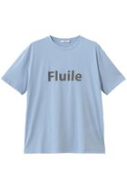 【ベイジ,/BEIGE,】のSTELLERITE(ステライト)/コットンロゴTシャツ Sax|ID: prp329100004922151 ipo3291000000036932459