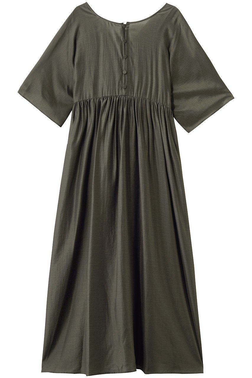 【アンクレイヴ/uncrave】のリヨセルシルクローン サマードレス インテリア・キッズ・メンズ・レディースファッション・服の通販 founy(ファニー) 　ファッション　Fashion　レディースファッション　Fashion for Women　ワンピース　Dresses　フォーマル・パーティードレス・結婚式用ドレス　Elegant & Casual Dresses　チュニック　Tunic Tops & Dresses　ギャザー　Gathered, Ruffled　サマー　Summer, Summer Style　シルク　Silk, 100% Silk　チュニック　Tunic, Long Top　ドレス　Dress, One-Piece　リゾート　Resort, Vacation Style　ロング　Long, Long-Length　夏　Summer　新作・新入荷　New Arrivals / New In　トープ|ID: prp329100004922158 ipo3291000000036932525