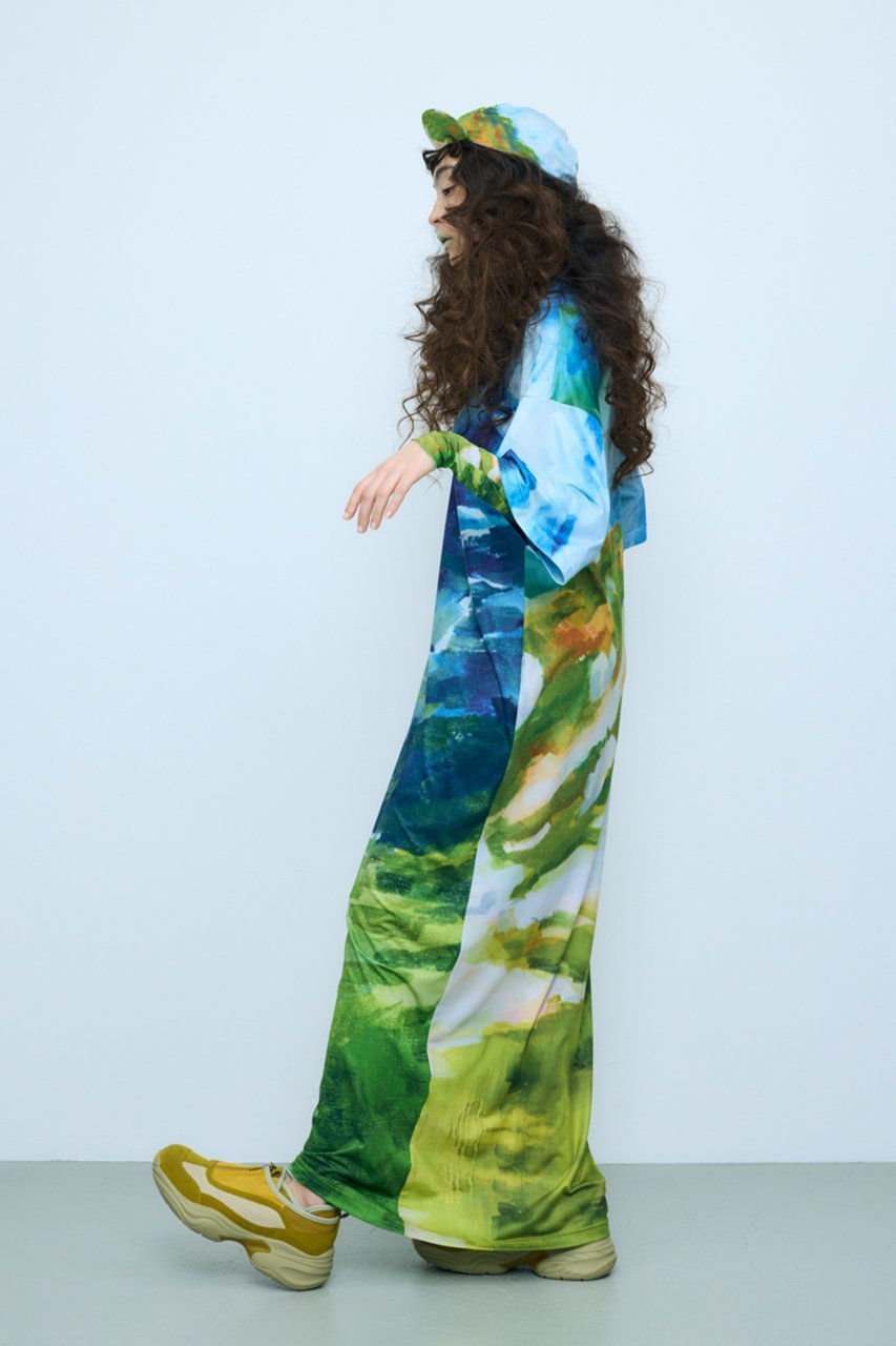 【ナゴンスタンス/nagonstans】のdress 人気、トレンドファッション・服の通販 founy(ファニー) 　ファッション　Fashion　レディースファッション　Fashion for Women　ワンピース　Dresses　フォーマル・パーティードレス・結婚式用ドレス　Elegant & Casual Dresses　チュニック　Tunic Tops & Dresses　なめらか　Smooth, Silky Texture　シンプル　Simple, Minimal　チュニック　Tunic, Long Top　プリント　Print, Printed Pattern　リゾート　Resort, Vacation Style　リラックス　Relax, Relaxed Fit　ロング　Long, Long-Length　ワーク　Workwear, Utility Style　新作・新入荷　New Arrivals / New In　other-4|ID: prp329100004922160 ipo3291000000036932548