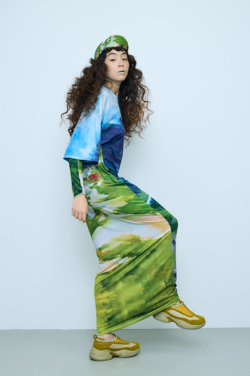 【ナゴンスタンス/nagonstans】のdress 人気、トレンドファッション・服の通販 founy(ファニー) 　ファッション　Fashion　レディースファッション　Fashion for Women　ワンピース　Dresses　フォーマル・パーティードレス・結婚式用ドレス　Elegant & Casual Dresses　チュニック　Tunic Tops & Dresses　なめらか　Smooth, Silky Texture　シンプル　Simple, Minimal　チュニック　Tunic, Long Top　プリント　Print, Printed Pattern　リゾート　Resort, Vacation Style　リラックス　Relax, Relaxed Fit　ロング　Long, Long-Length　ワーク　Workwear, Utility Style　新作・新入荷　New Arrivals / New In　other-7|ID: prp329100004922160 ipo3291000000036932555