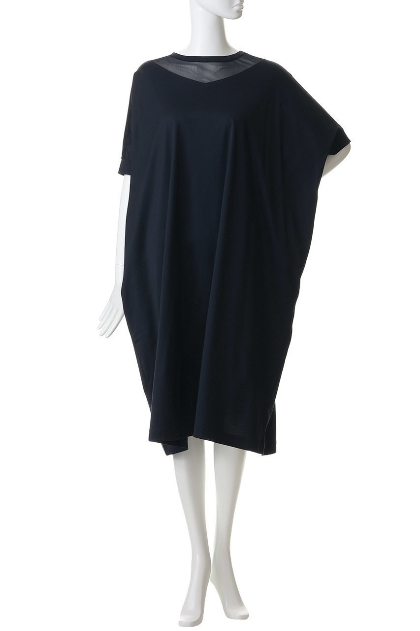 【ミズイロ インド/mizuiro ind】のtulle neck wide OP ワンピース 人気、トレンドファッション・服の通販 founy(ファニー) 　ファッション　Fashion　レディースファッション　Fashion for Women　ワンピース　Dresses　チュニック　Tunic Tops & Dresses　シアー　Sheer, See-Through　スリーブ　Sleeve, Long Sleeve / Short Sleeve　チュニック　Tunic, Long Top　チュール　Tulip, Tulip Motif　デコルテ　Décolleté, Neckline　ハーフ　Half, Half-Length　新作・新入荷　New Arrivals / New In　other-2|ID: prp329100004922167 ipo3291000000036932609