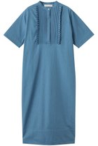 【マリリンムーン/MARILYN MOON】のタックフリルコクーンデニムワンピース ライトブルー|ID: prp329100004922168 ipo3291000000036932622