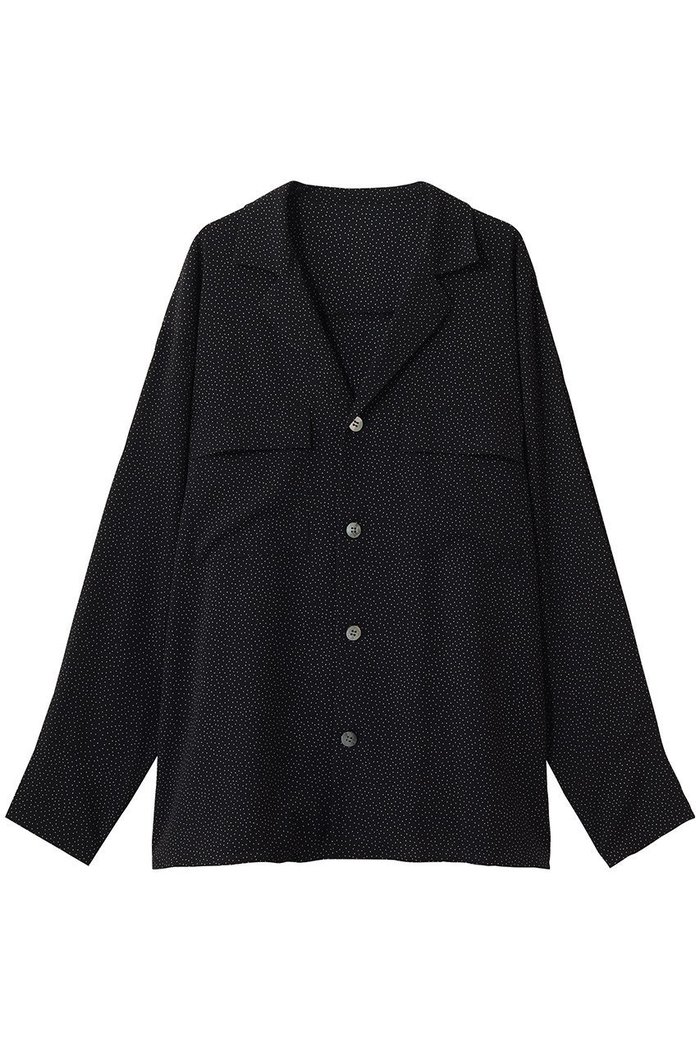 【アンクレイヴ/uncrave】の【UNISEX】ドットプリント シャツ インテリア・キッズ・メンズ・レディースファッション・服の通販 founy(ファウニー) https://founy.com/ ファッション Fashion レディースファッション Fashion for Women トップス・カットソー Cut & Sew Tops シャツ・ブラウス・オフィスカジュアル Elegant Blouses & Button-Ups ユニセックス Unisex, Genderless エアリー Airy Texture ストレッチ Stretch, Stretchy Fabric スリーブ Sleeve, Long Sleeve / Short Sleeve ドット Polka Dot, Dot Pattern プリント Print, Printed Pattern ロング Long, Long-Length |ID: prp329100004922182 ipo3291000000036932753