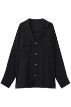 【アンクレイヴ/uncrave】の【UNISEX】ドットプリント シャツ ブラック×ホワイト|ID: prp329100004922182 ipo3291000000036932756