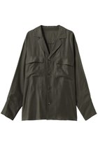【アンクレイヴ/uncrave】の【UNISEX】リヨセルシルクローン シャツ トープ|ID: prp329100004922185 ipo3291000000036932776