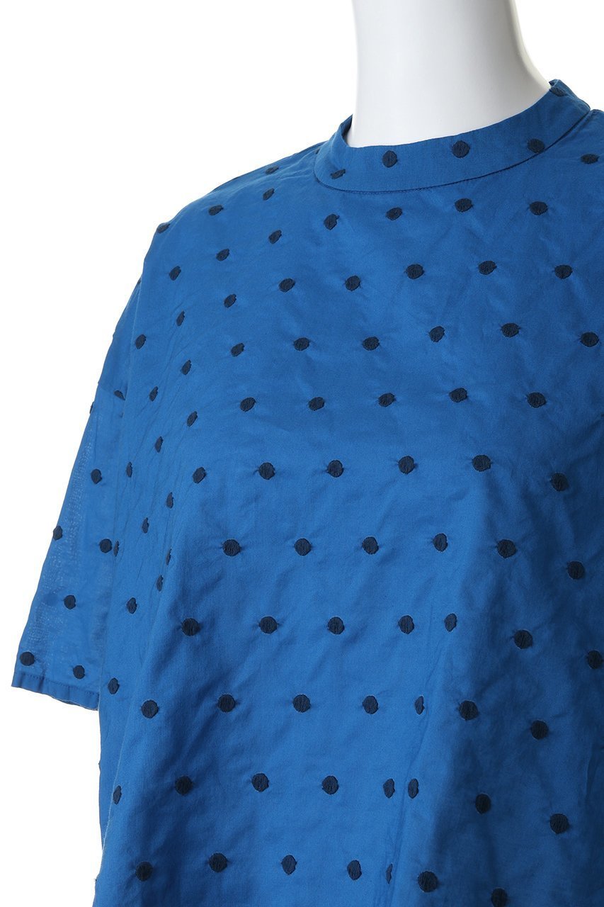 【ミディウミ/MidiUmi】のdots wide shirt PO プルオーバー 人気、トレンドファッション・服の通販 founy(ファニー) 　ファッション　Fashion　レディースファッション　Fashion for Women　トップス・カットソー　Cut & Sew Tops　シャツ・ブラウス・オフィスカジュアル　Elegant Blouses & Button-Ups　カジュアルプルオーバー・ニットトップス　Pullovers & Knit Tops / Casual Pullovers　ショート　Short, Short Length　シンプル　Simple, Minimal　スリーブ　Sleeve, Long Sleeve / Short Sleeve　トレンド　Trend, Trending Now　ドット　Polka Dot, Dot Pattern　フェミニン　Feminine, Girly　ヘムライン　Hemline, Bottom Cut　ボトム　Bottoms, Lower Wear　ワイド　Wide, Wide Fit　エレガント 上品　Elegant　新作・新入荷　New Arrivals / New In　other-5|ID: prp329100004922201 ipo3291000000036932863