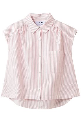 【スリー ドッツ/three dots】のミニストライプ フレンチシャツ 人気、トレンドファッション・服の通販 founy(ファニー) ファッション Fashion レディースファッション Fashion for Women トップス・カットソー Cut & Sew Tops シャツ・ブラウス・オフィスカジュアル Elegant Blouses & Button-Ups ショート Short, Short Length ストライプ Stripe, Striped Pattern スラックス Slacks, Dress Pants スリーブ Sleeve, Long Sleeve / Short Sleeve デニム Denim, Jeans Material フレンチ French, French Style ボックス Boxy, Box Shape 新作・新入荷 New Arrivals / New In |ID:prp329100004922204