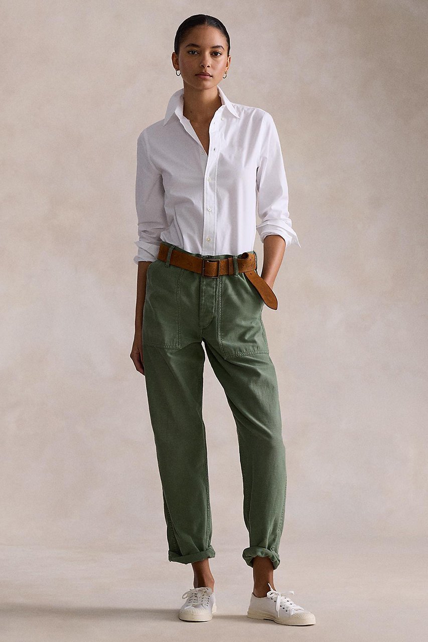 【ラルフローレン/RALPH LAUREN】の【POLO RALPH LAUREN】スリム フィット ストレッチ ポプリン シャツ 人気、トレンドファッション・服の通販 founy(ファニー) 　ファッション　Fashion　レディースファッション　Fashion for Women　トップス・カットソー　Cut & Sew Tops　シャツ・ブラウス・オフィスカジュアル　Elegant Blouses & Button-Ups　ストレッチ　Stretch, Stretchy Fabric　スリム　Slim, Slim Fit　スリーブ　Sleeve, Long Sleeve / Short Sleeve　フィット　Fit, Slim Fit　ロング　Long, Long-Length　エレガント 上品　Elegant　定番　Standard, Basic Item　新作・新入荷　New Arrivals / New In　other-2|ID: prp329100004922209 ipo3291000000036932937