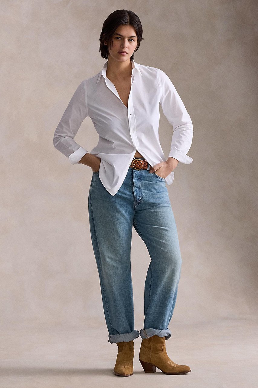 【ラルフローレン/RALPH LAUREN】の【POLO RALPH LAUREN】スリム フィット ストレッチ ポプリン シャツ 人気、トレンドファッション・服の通販 founy(ファニー) 　ファッション　Fashion　レディースファッション　Fashion for Women　トップス・カットソー　Cut & Sew Tops　シャツ・ブラウス・オフィスカジュアル　Elegant Blouses & Button-Ups　ストレッチ　Stretch, Stretchy Fabric　スリム　Slim, Slim Fit　スリーブ　Sleeve, Long Sleeve / Short Sleeve　フィット　Fit, Slim Fit　ロング　Long, Long-Length　エレガント 上品　Elegant　定番　Standard, Basic Item　新作・新入荷　New Arrivals / New In　other-8|ID: prp329100004922209 ipo3291000000036932951