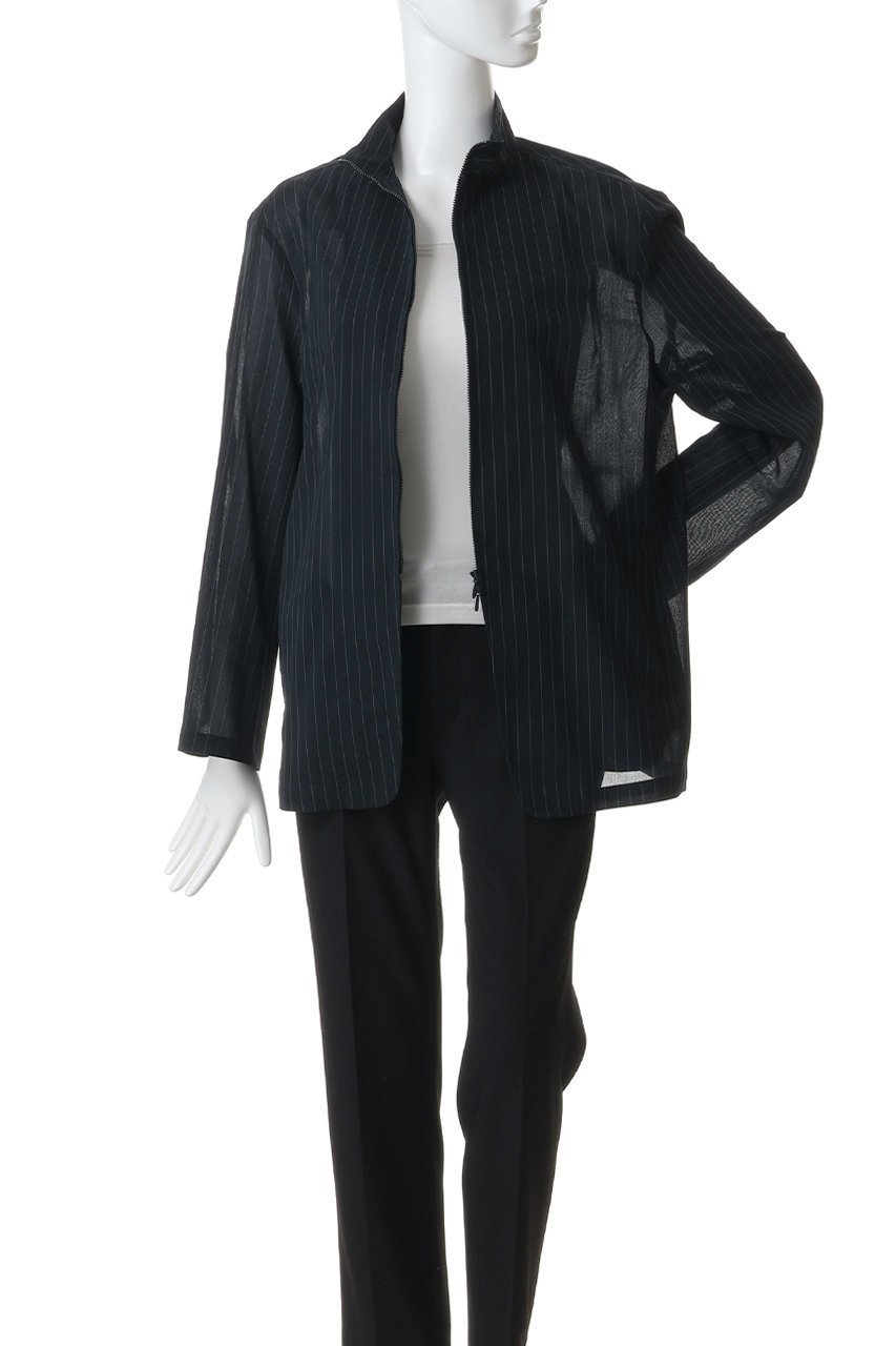 【ミディウミソリッド/MIDIUMISOLID】のsheer zip JK ジャケット 人気、トレンドファッション・服の通販 founy(ファニー) 　ファッション　Fashion　レディースファッション　Fashion for Women　アウター　Coat / Outerwear Collection　レディースジャケット・軽アウター　Jackets　おすすめ　Recommended / Our Picks　クラシック　Classic, Timeless Style　クール　Cool, Chic　ジップ　Zip, Zipper　ジャケット　Jacket, Outerwear　スタンド　Stand Collar, Upright Stand　スリット　Slit, Slit Detail　ブルゾン　Blouson, Bomber Jacket　新作・新入荷　New Arrivals / New In　other-7|ID: prp329100004922213 ipo3291000000036932996