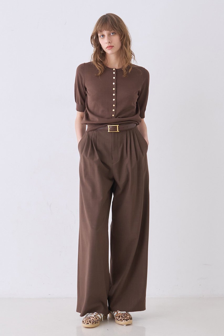 【デザイン ワークス/DESIGN WORKS】のシルク混ベーシックヘンリーネックプルオーバー 人気、トレンドファッション・服の通販 founy(ファニー) 　ファッション　Fashion　レディースファッション　Fashion for Women　トップス・カットソー　Cut & Sew Tops　ニット　Knit Tops & Sweaters　カジュアルプルオーバー・ニットトップス　Pullovers & Knit Tops / Casual Pullovers　アンサンブル　Ensemble Set　インナー　Innerwear　カーディガン　Cardigan, Knitwear　シルク　Silk, 100% Silk　シンプル　Simple, Minimal　ジャケット　Jacket, Outerwear　ブルゾン　Blouson, Bomber Jacket　ベーシック　Basic, Essential　夏　Summer　新作・新入荷　New Arrivals / New In　春　Spring　other-7|ID: prp329100004922224 ipo3291000000036933076