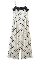 【メゾンスペシャル/MAISON SPECIAL】のLace Dot Jumpsuit/レースドッドジャンプスーツ WHT(ホワイト)|ID: prp329100004922254 ipo3291000000036933289